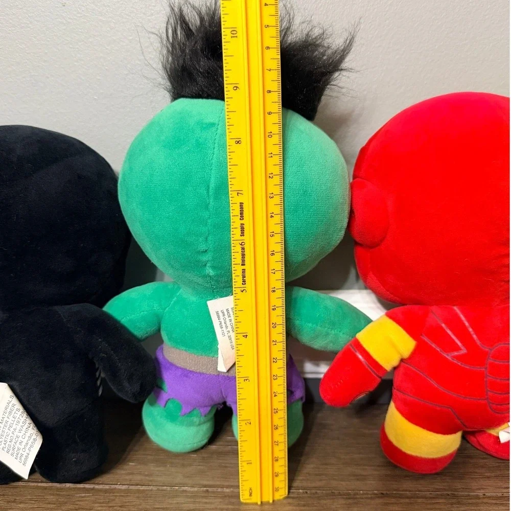 Marvel Avengers Plush Lot‎ Hulk Iron Man Venom Universal Studios Stuffed Toy